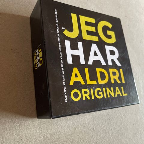 «Jeg har aldri» spill