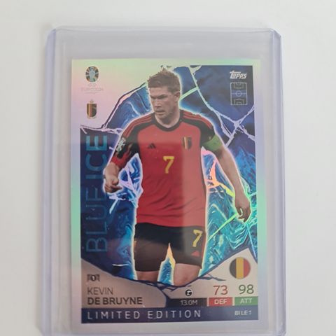 Blue ice kort euro match attax