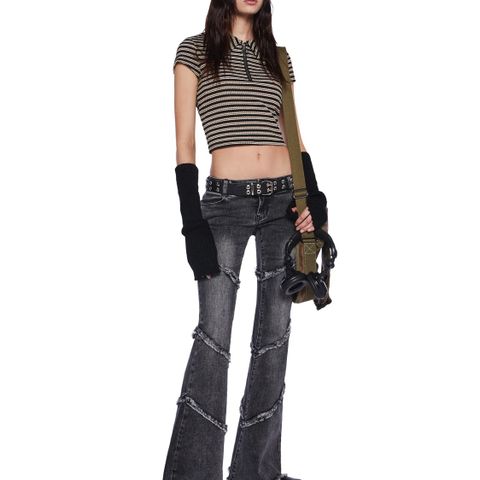 Low waisted bukse med sleng fra Dollskill (ny med lapp) str Large