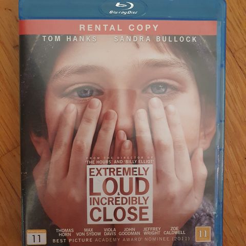 EXTREMELY LOUD & INCREDIBLY CLOSE Tidligere utleie film