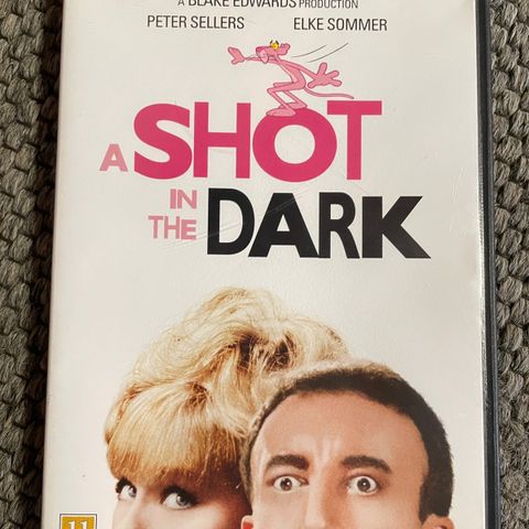 [DVD] A Shot in the Dark - 1964 (norsk tekst)