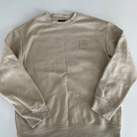 Beige crewneck str S