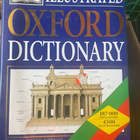 Oxford Dictionary illustreres