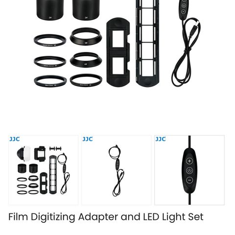 JJC FDA-S1 - Film Digitizing Adapter and LED Light Set