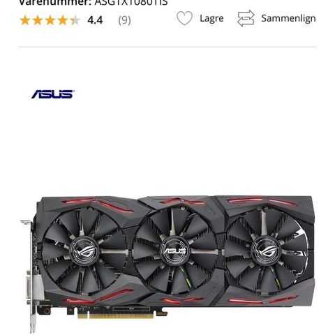 Asus 1080ti 11gb