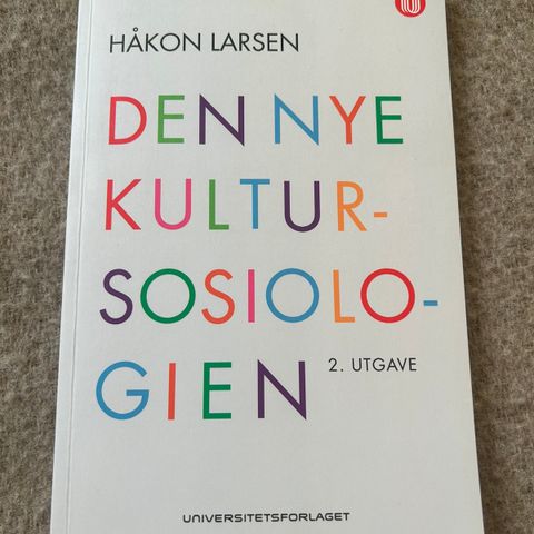 Den nye kultursosiologien