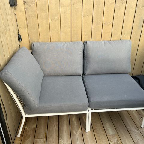 IKEA Segerön utesofa med Frösön/Duvholmen puter