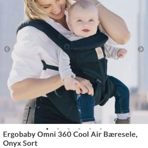 Ergobaby bæresele!