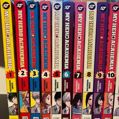 My hero academia 1-26 pluss 1-3 Vigilantes - Manga