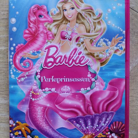 Dvd barnefilm. Barbie. Perleprinsessen. Norsk tale.