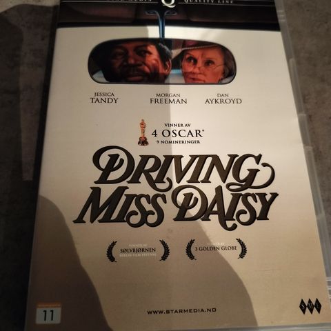 Driving Miss Daisy ( DVD) Morgan Freeman - Dan Akroyd - 1989 - 86 kr inkl frakt