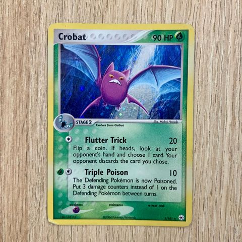 Crobat Holo - Hidden Legends