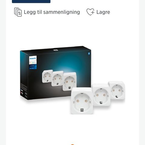 Philips Hue SmartPlugg 3pk