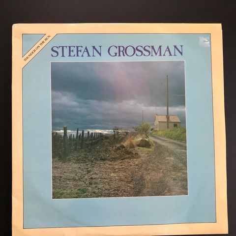 STEFAN GROSSMAN "Thunder On The Run" 1980 UK 1st press vinyl LP