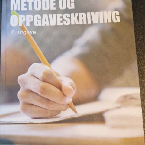 Metode og oppgaveskriving