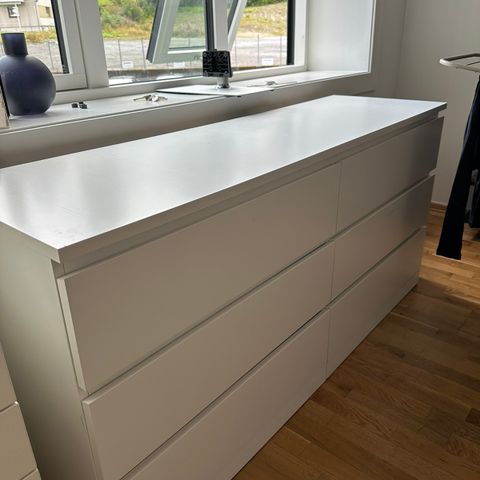 IKEA malm kommode hvit