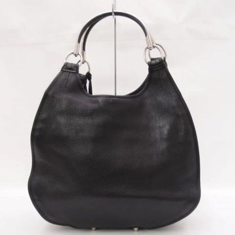 Authentic Christian Dior Leather Hobo Bag