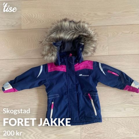 Foret jakke fra Skogstad