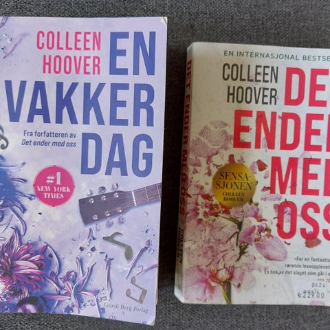 To Colleen Hoover bøker