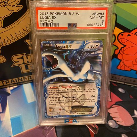 Lugia EX #BW83 2013 Promo i PSA 8