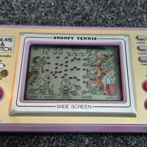 Game & Watch - Snoopy Tennis