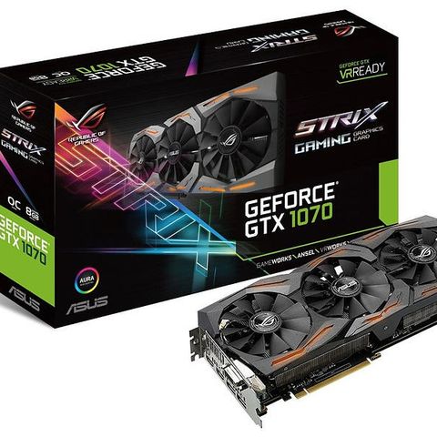 ASUS Geforce GTX 1070 Ti ROG Strix