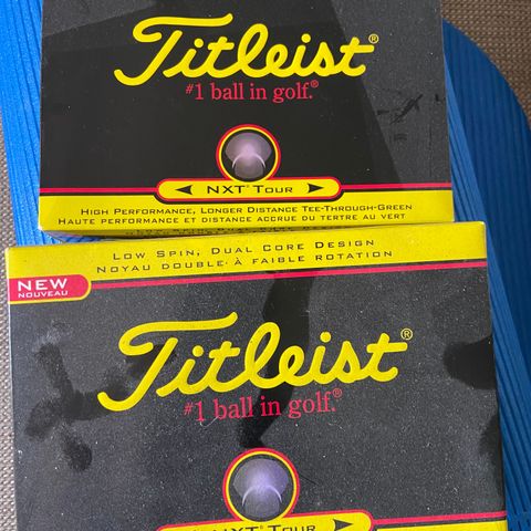 Titleist golfballer ubrukt 21 stk