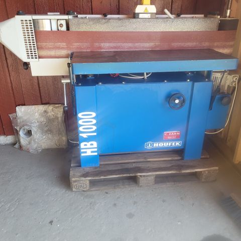 HOUFEK kantpussemaskin modell HB1000