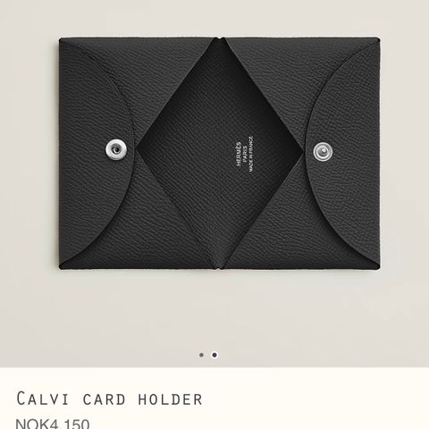 Hermès Calvi Card Holder