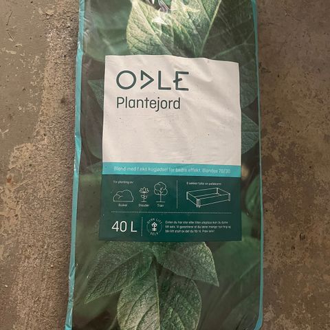 Plantejord 40l