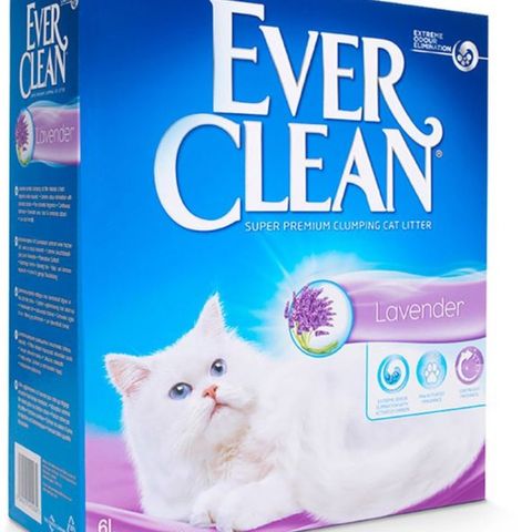 Kattesand Ever Clean Lavendel 10L