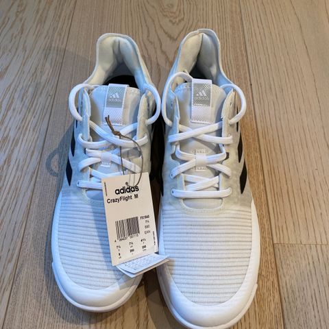 Helt nye håndballsko Adidas CrazyFlight M, V: strl 43 1/3, H: strl 41 1/3