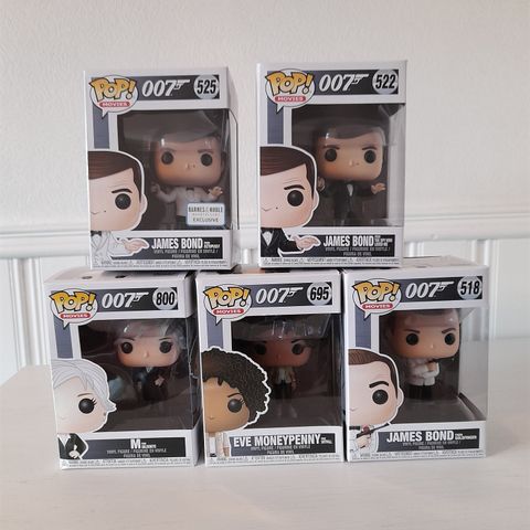 James Bond Funko Pops