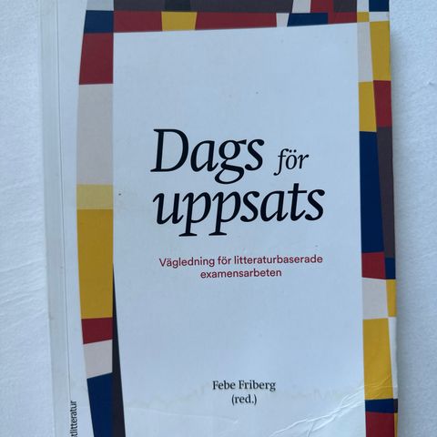 Dags för uppsats