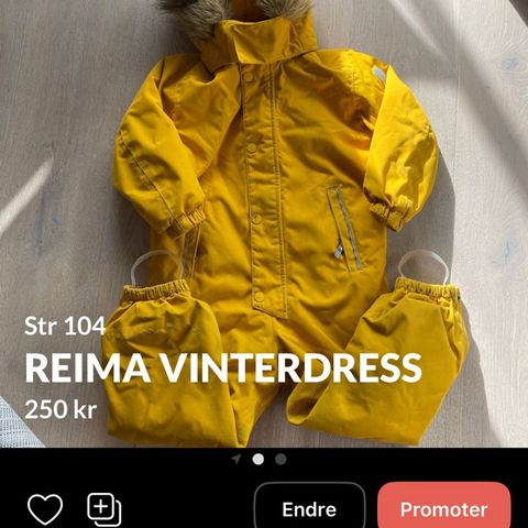 Reima vinterdress