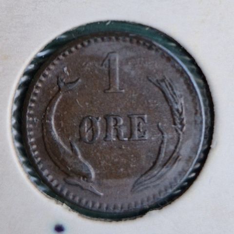 1 Øre - Christian IX Danmark 1899