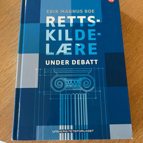 Rettskildelære - under debatt