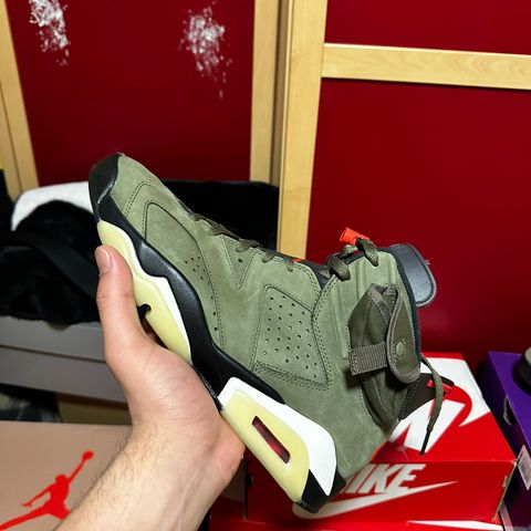 Jordan 6 Travis Scott OG og British Khaki