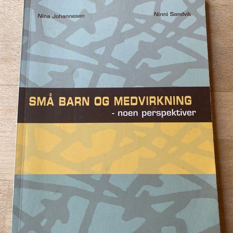 Små barn og påvirkning, noen perspektiver