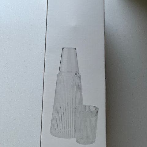 Stelton Pilastro Karaffel med glass