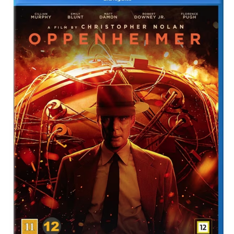 Oppenheimer - 2K Blu-ray (2 disc-forseglet)