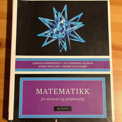 Matematikk for økonomer