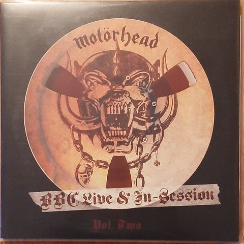 Motorhead,BBC ,live and in session.Vol 2.  2.lp