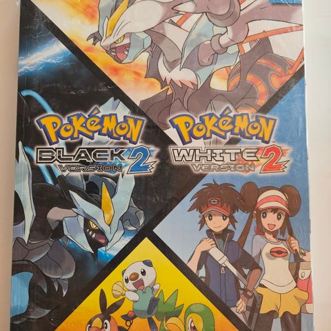 Pokemon Black/White 2 Offisiell Strategiguide.  Ny I plast