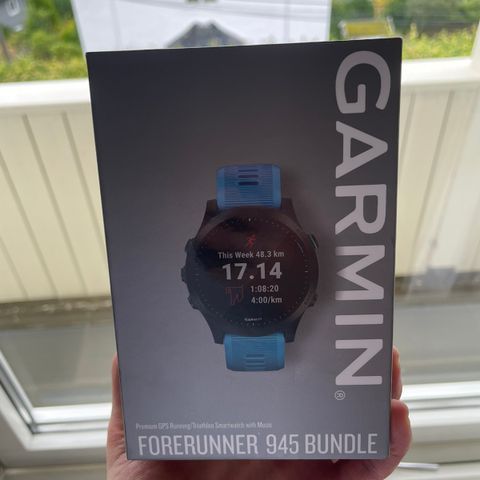 Helt ny/ubrukt Garmin Forerunner 945 erstatningsklokke