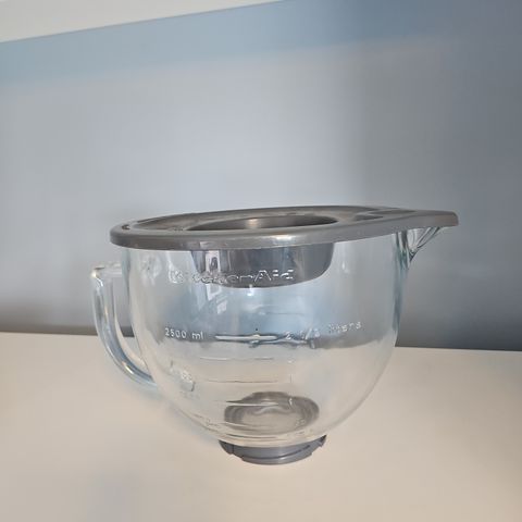 KitchenAid glassbolle m/lokk 4,7