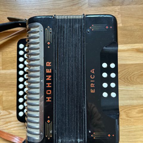 Sjelden Hohner Erica torader G/C m/halvtoner