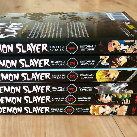 Manga/Anime-bøker - Demon Slayer