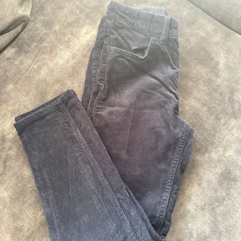 H&M velour bukse