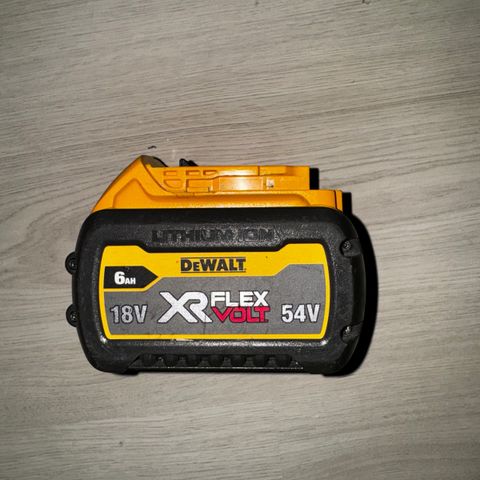 DeWalt 54V 6AH batteri